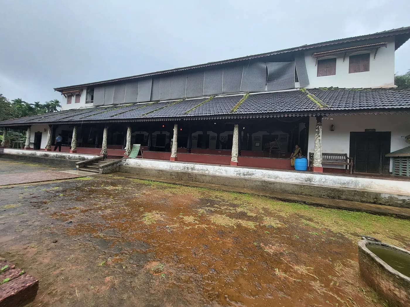 The tiled guthu manor house in the Pilikula heritage village